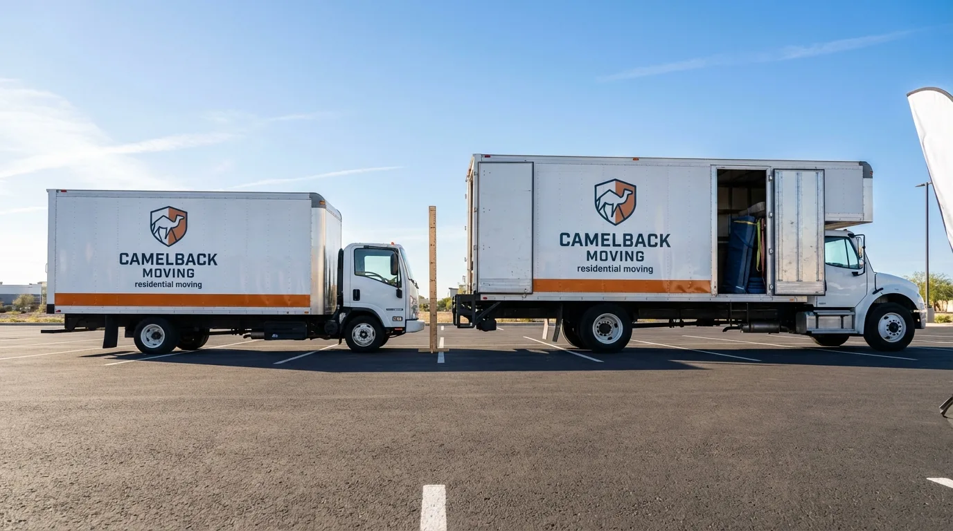 Moving truck size capacity guide in South Hutchinson